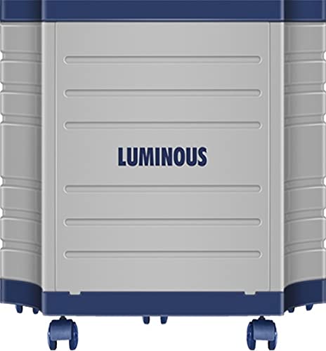 Luminous Eco Volt Neo 850 Pure Sine Wave Inverter + Red Charge RC18000 ST 150 Ah Short Tubular Battery Combo with Trolley for Home, Office & Shops (Blue & White)