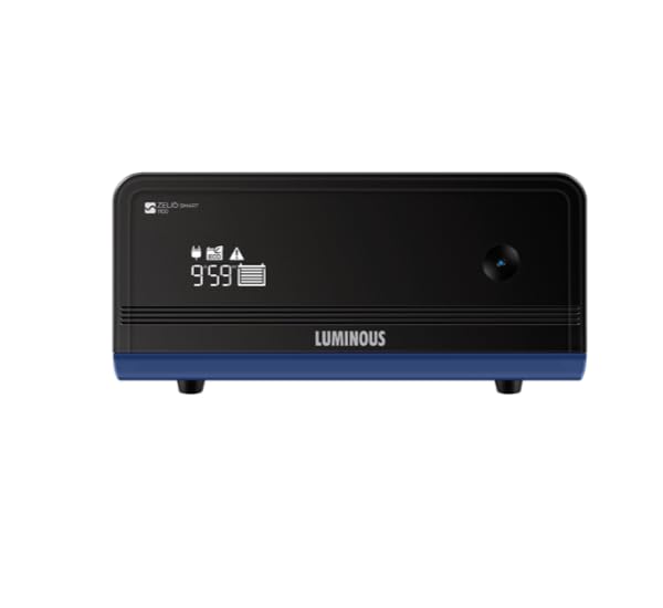 Luminous Inverter & Battery Combo (Zelio1100 Pure Sine Wave 900VA/12V Inverter with Red Charge RC24000 PRO 180Ah Battery) for Home, Office & Shops